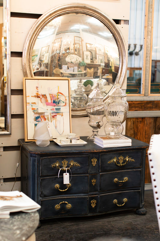 19th Century Serpentine Commode