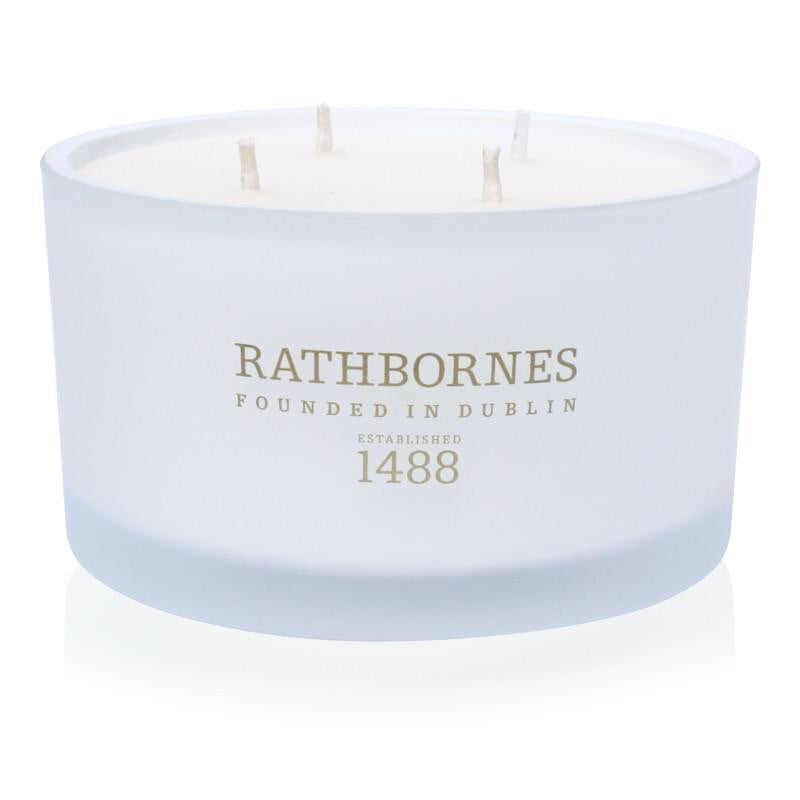 DUBLIN TEA ROSE, OUD & PATCHOULI SCENTED LUXURY CANDLE